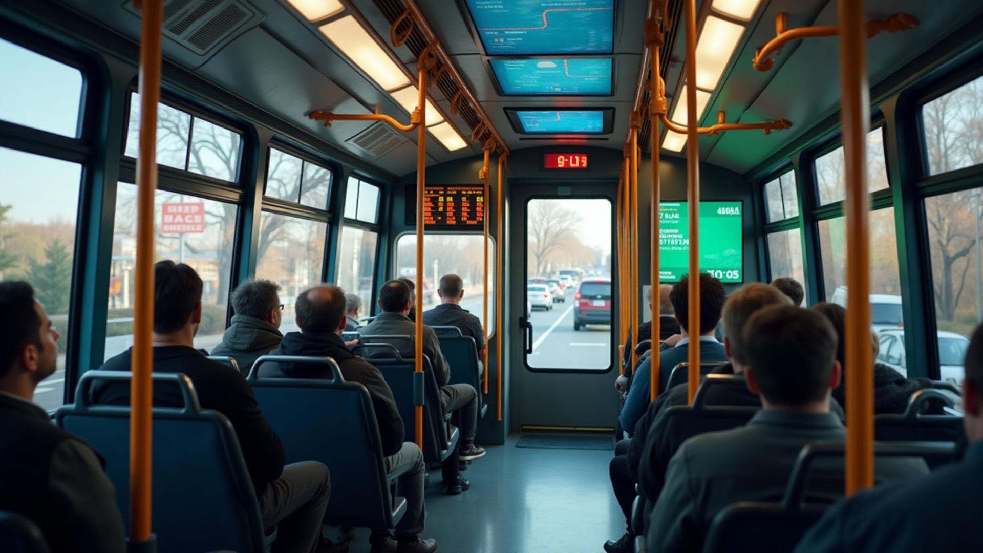 MetroTransit Bus Digital Signage