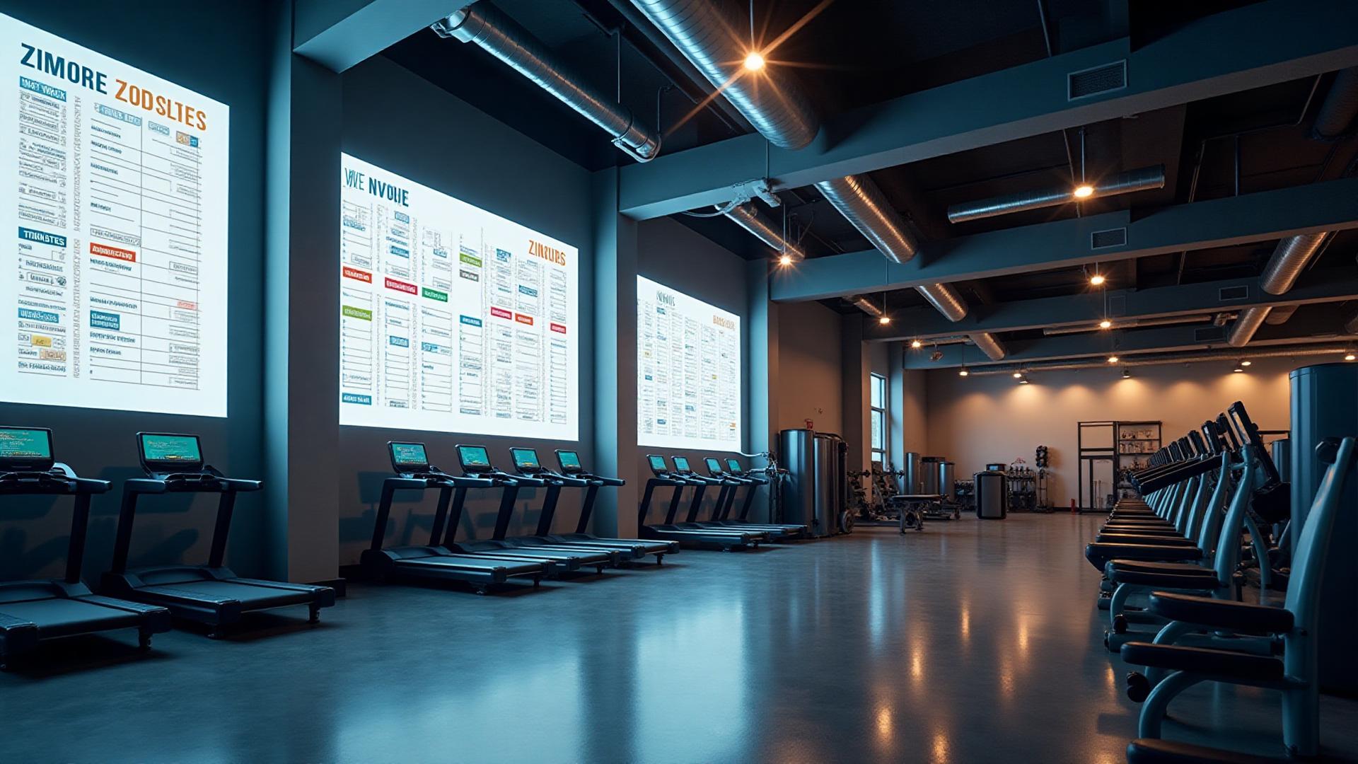FitZone Gym Digital Signage