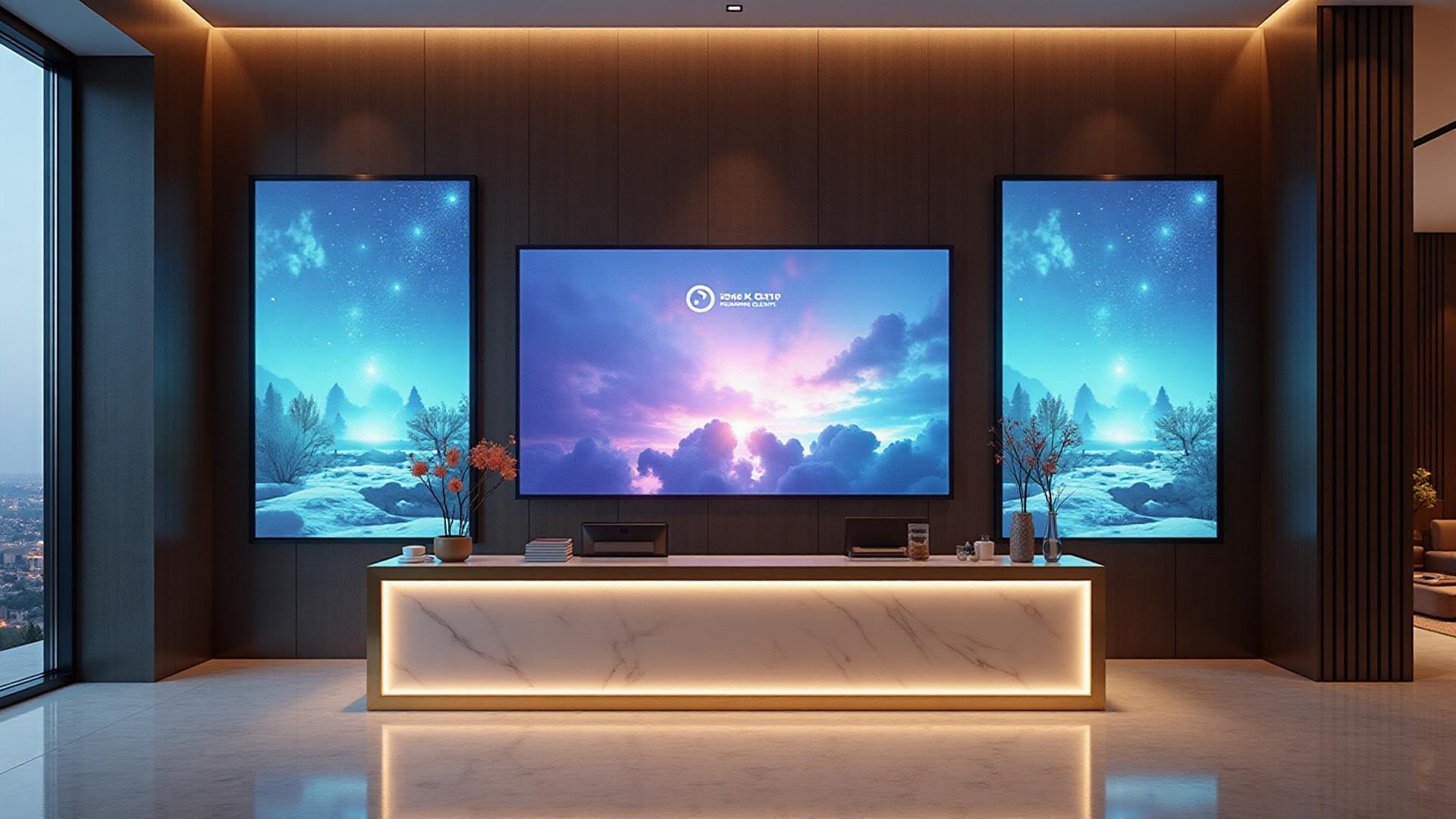 Grand Plaza Hotel Digital Signage